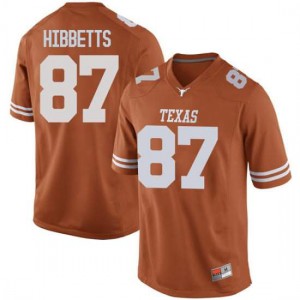 Men UT #87 Austin Hibbetts Orange Replica Football Jerseys 219839-469