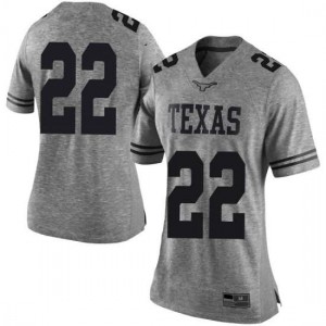 Women's UT #22 Blake Nevins Gray Limited Official Jersey 893261-141