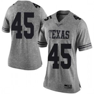 Womens UT #45 Chris Naggar Gray Limited Stitched Jersey 954970-422