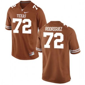 Men UT #72 Elijah Rodriguez Tex Orange Authentic Official Jerseys 813370-520