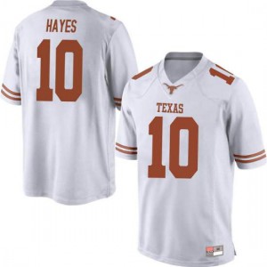 Men's University of Texas #10 Jaxson Hayes White Replica High School Jersey 498190-519