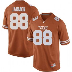 Mens Longhorns #88 Kai Jarmon Orange Game Embroidery Jerseys 709626-985