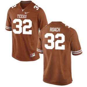 Men University of Texas #32 Malcolm Roach Tex Orange Game Official Jersey 404649-880