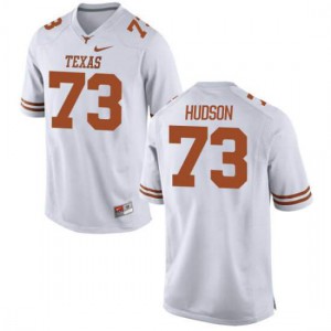 Youth UT #73 Patrick Hudson White Authentic Official Jersey 404587-150